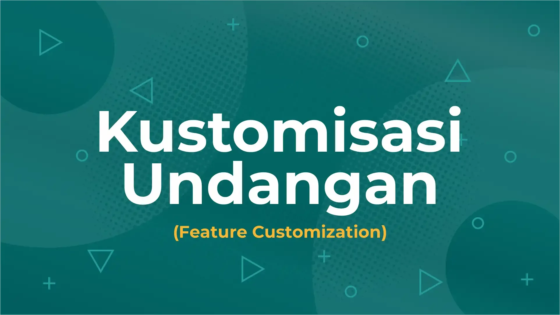 Kustomisasi